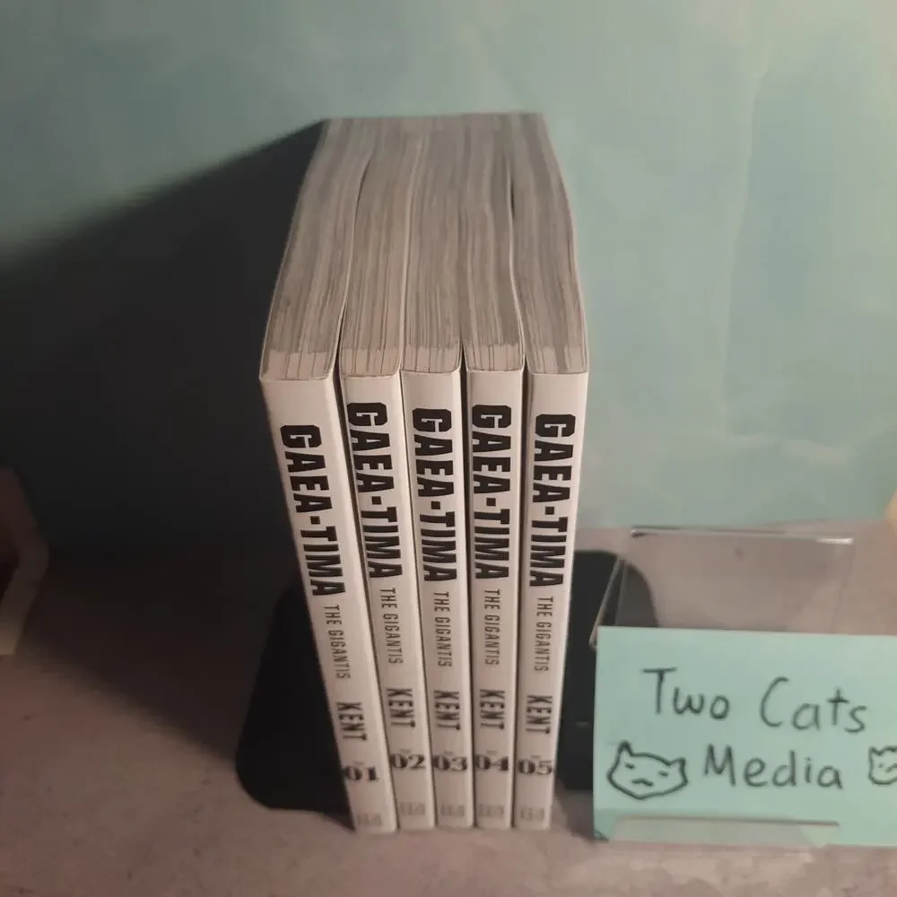 📚 GAEA-TIMA Vol. 1-5 Official English Manga Bundle Kodansha